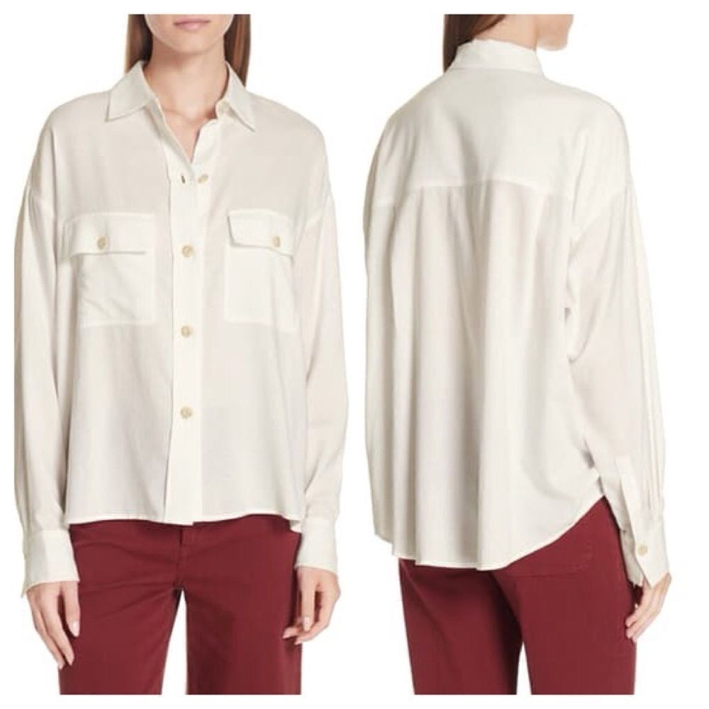 Vince Utility Shirt Size Extra Small
